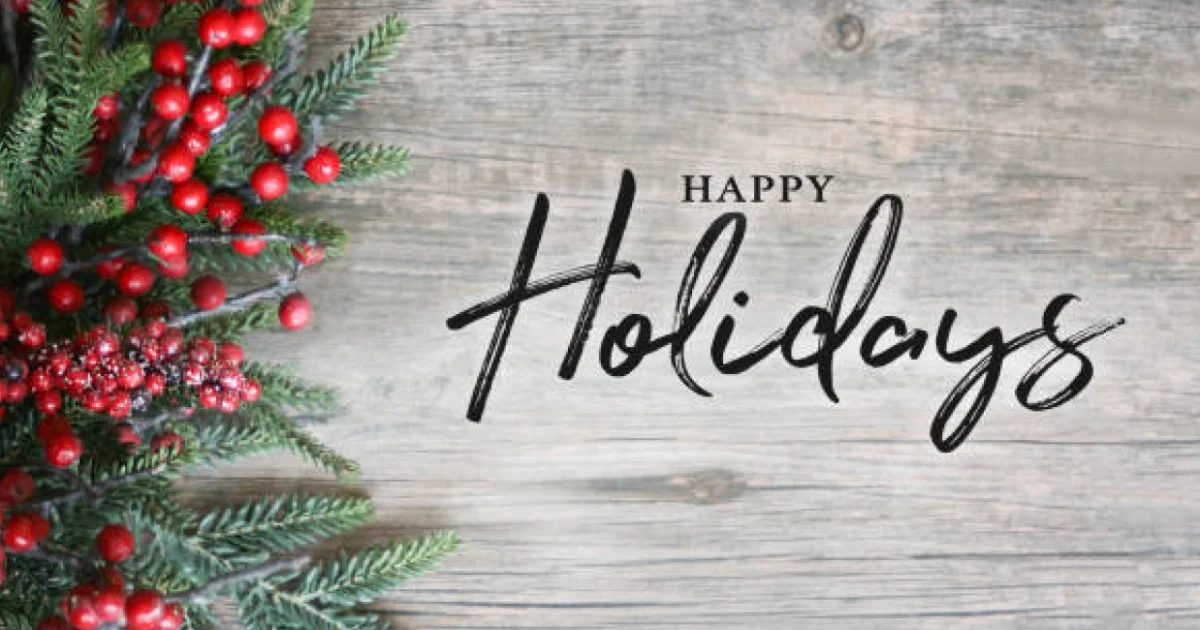 Happy Holidays!